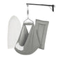 Beetot Baby Set | Pure Cotton Cloth, Removal Pad, Mosquito Net, Spring, Triangle And Window Hanger | Fs- (Dark Melanchi, Dot Des