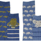 Hudson Baby Baby Girls Knee High Socks, 8 Pack Casual Socks, Safari Boy, 0-6 Months Us