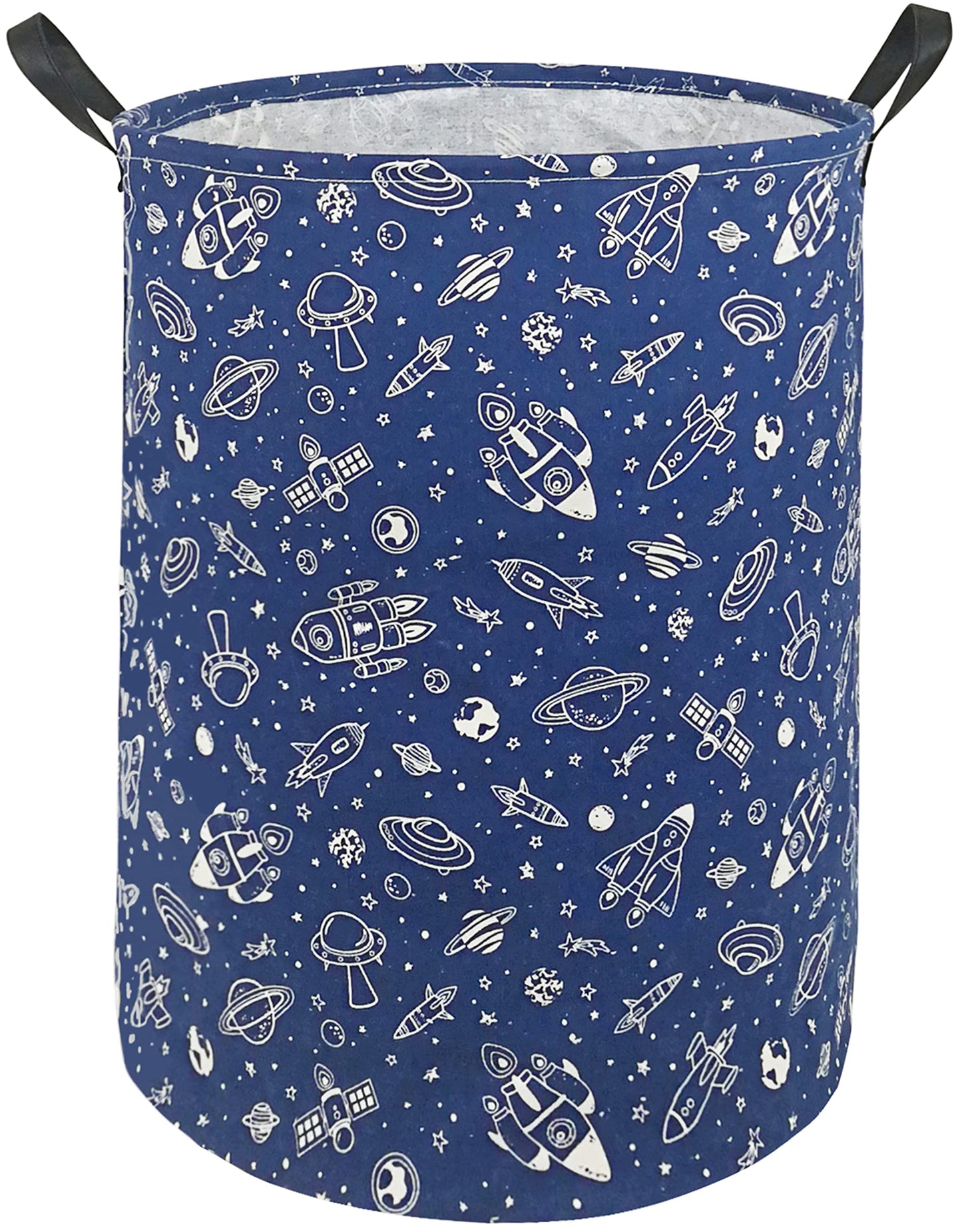 Kunro Large Storage Basket Toy Box Laundry Bag Foldable Hamper Clothes Kids Gift Organizer Chest Waterproof Coating Organizer Bi