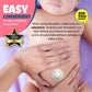 Baby Belly Button Patches 30 Pieces - Cotton Patches Baby Essentials Must Haves - Baby Belly Navel Patches - Newborn Care Belly