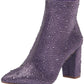 Betsey Johnson Blue Womens Cady Ankle Boot, Purple, 65