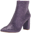 Betsey Johnson Blue Womens Cady Ankle Boot, Purple, 65