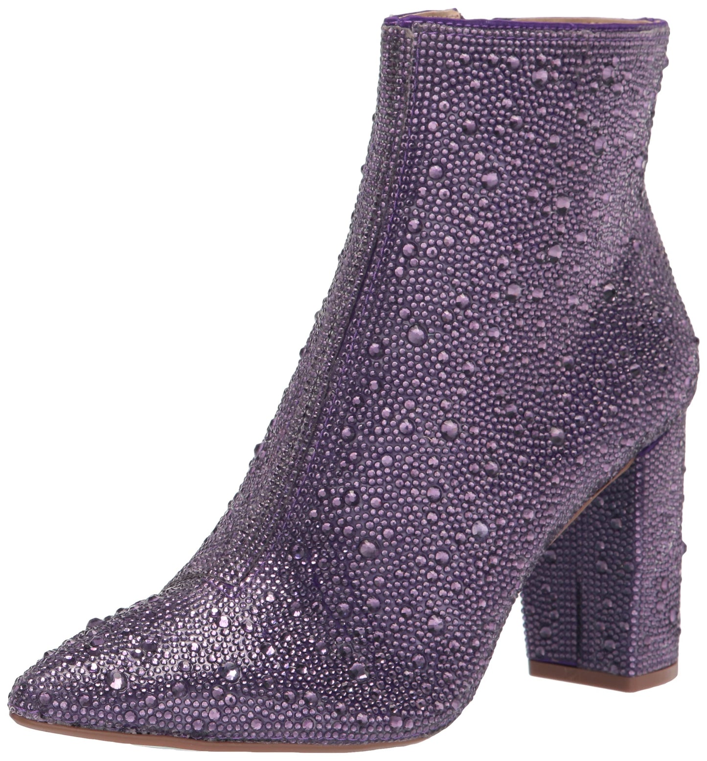 Betsey Johnson Blue Womens Cady Ankle Boot, Purple, 65