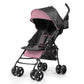 Summer Infant 3Dmini Convenience Stroller, Pink - Lightweight Stroller With Compact Fold, Multi-Position Recline, Canopy With Po