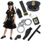 Spooktacular Creations Police Officer Girl Cop Costume Outfit Set For Halloween Dress Up Party, Role-Playing, Carnival Cosplay,