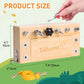 Tilhumt Montessori Screwdriver Board Set for Kids, Storage Wooden Toddler Real Tools Preschool Toys Fine Motor Skills Toys for 3