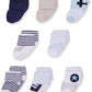 Luvable Friends Baby Boys Newborn And Terry Socks, Airplane, 6-12 Months Us