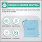 Easy Baby - Diaper, Bottle, And Supplies - Organizer Pouches And Changing Pad - Change, Feed, Dress, And Clean Me (8 Pack Laguna