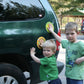 Parking Pal Car Magnet Safe Spot To Stand And Children'S Safety Book Combo Pack (Letters)