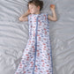 TADO MUSLIN Baby Sleep Sack 2-4 T Baby Wearable Blanket 100% Organic Cotton 0.5 TOG Toddler Sleep Sacks 2- Way Zipper Soft Car 4