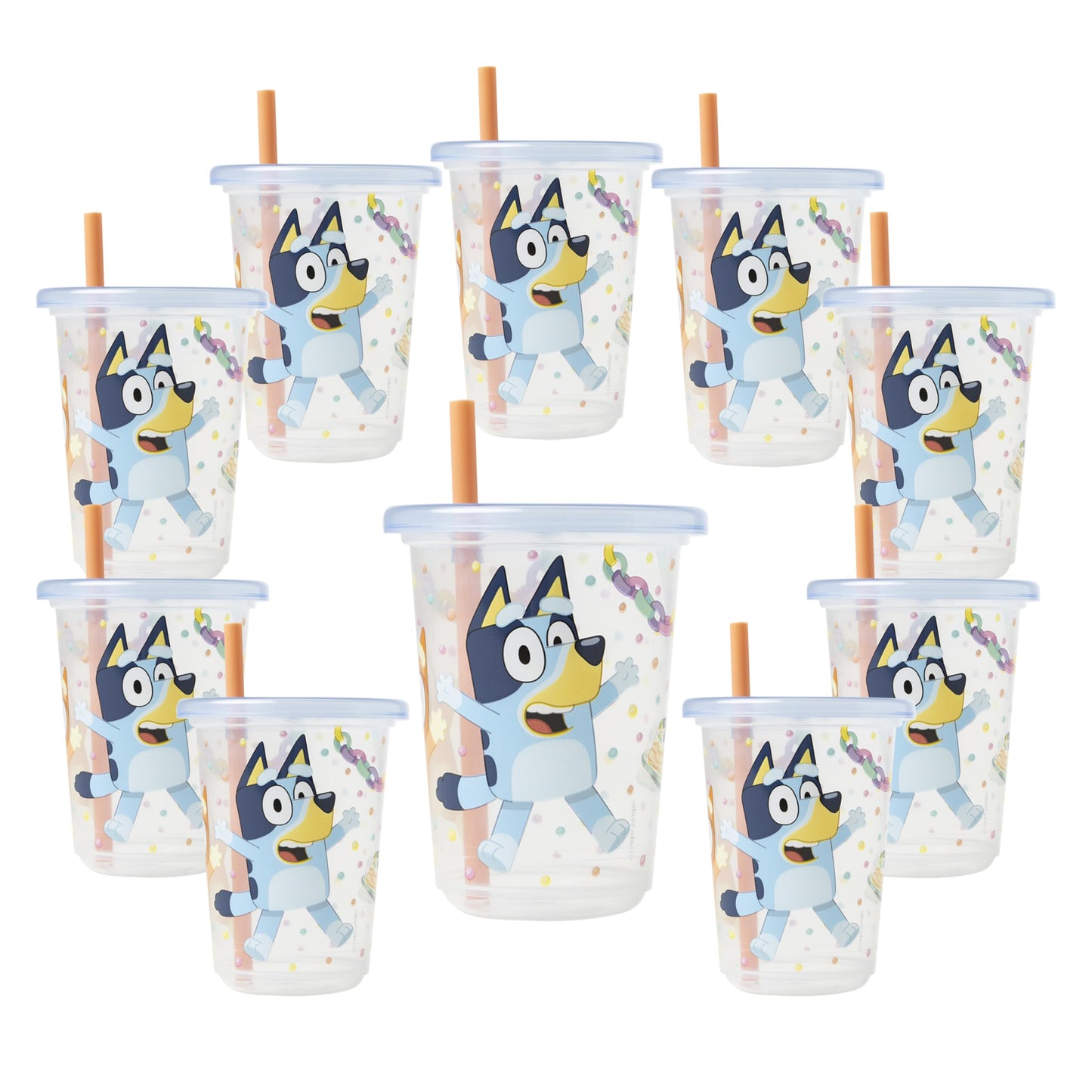 The First Years Take & Toss Toy Story Toddler Straw Cups - Spill Proof Toddler Sippy Cups with Snap-On Lids and Straws - Reusabl
