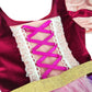 Tyhtym Rapunzel Costume Little Girls Tangled Princess Cosplay Flowers Purple Dress Up Halloween Birthday Party With Tiara Access