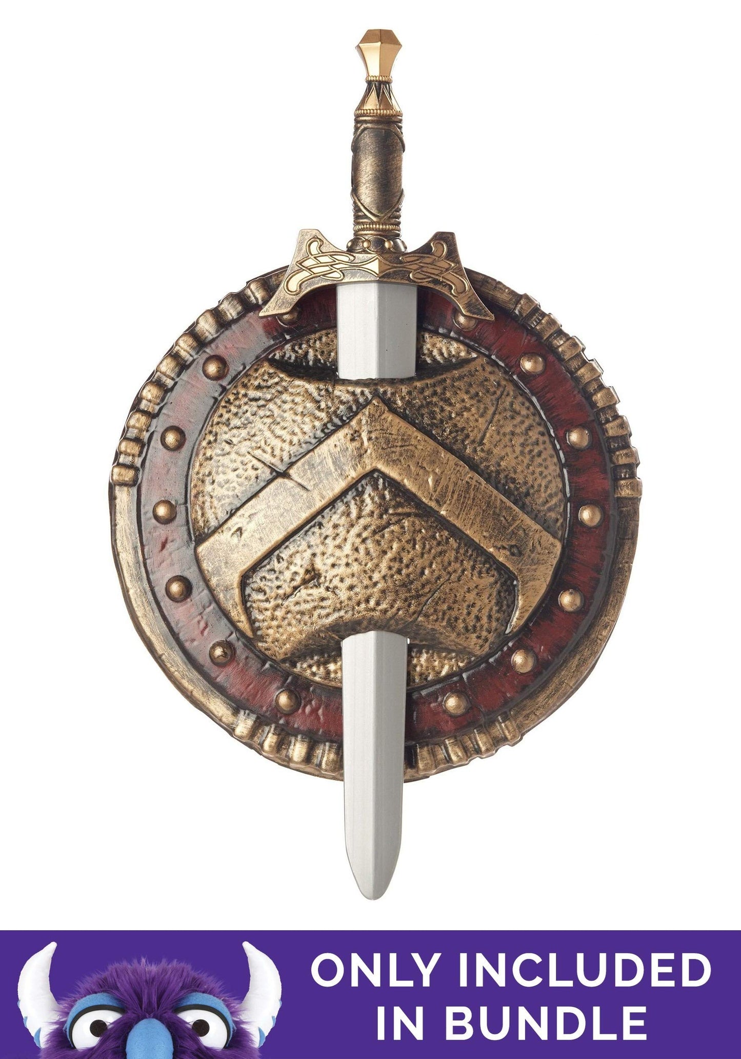 Fun Costumes - Gladiator Champion For Kids Roman Costume For Boys X-Large