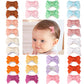1.4 Mini Bow Snap Clips,Handmade Tiny Hair Clips for Baby Fine Hair,Small Hair Bows Hair Accessories for Baby Girls Newborn Infa
