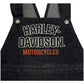 Harley-Davidson Baby Unisex Embroidered Denim Newborn Overalls - Black (3/6M)