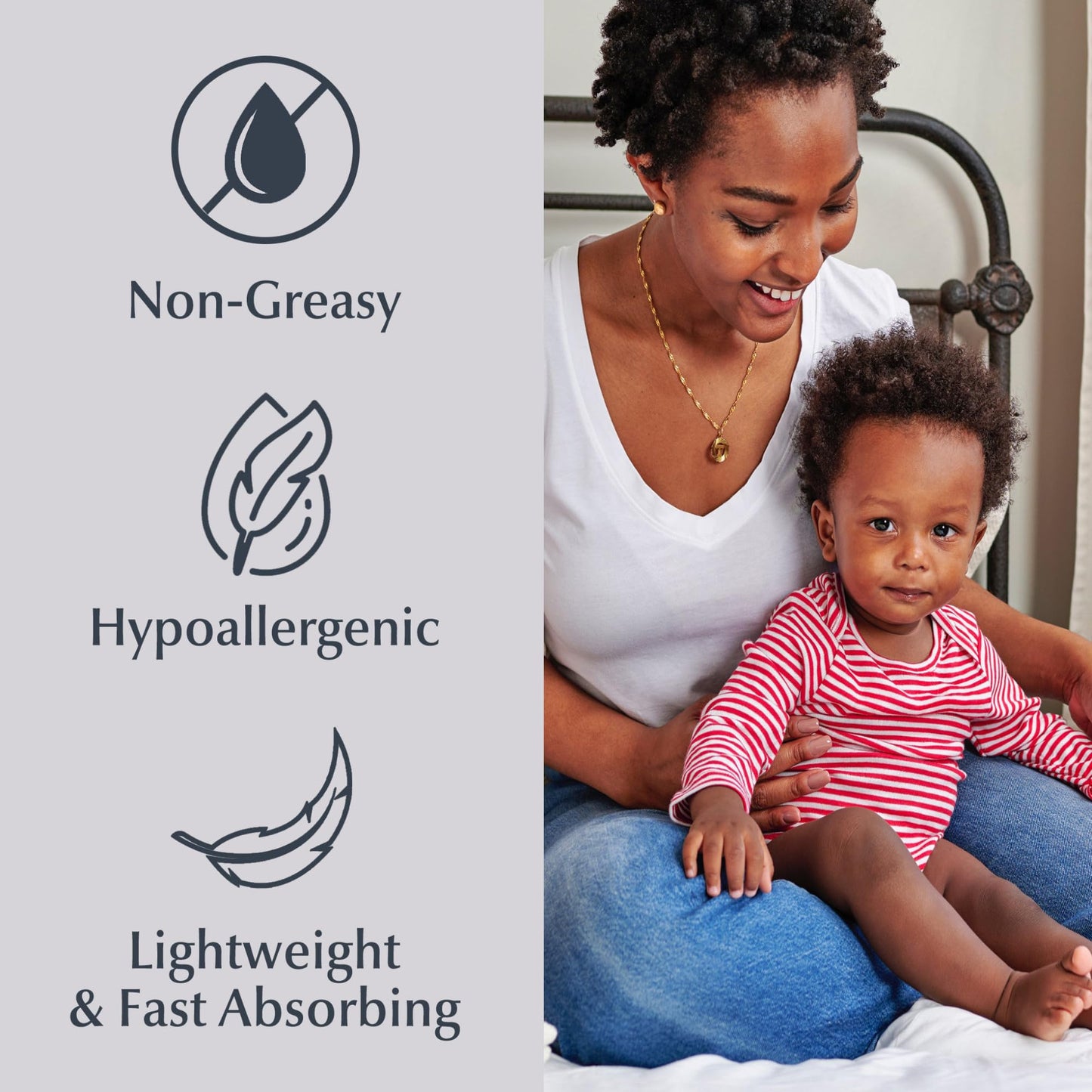 Eucerin Baby Body Lotion, Hypoallergenic And Fragrance Free Baby Lotion, Baby Moisturizer With Pro-Vitamin B5 And Shea Butter, 1