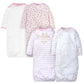 Gerber Unisex Baby Boy And Girls 4-Pack Sleeper Gown Castle 0-6 Months