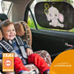 Caramaz Car Window Shade For Baby With Certified Uv-Protection 2 Pack - 20'X12'