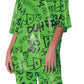 Billie Eilish Costume, Official Green Oversize Top And Shorts For Kids, Musical Artist Inspired Outfit, Classic Child Size Xl (1