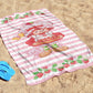Jay Franco Strawberry Shortcake Bath Pool Beach Towel - Super Soft And Absorbent 100% Cotton Towel, Measures 28 X 58 Inches