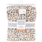 Hudson Baby Unisex Baby Plush Sleeping Bag, Sack, Blanket, Cream Leopard, 12-18 Months