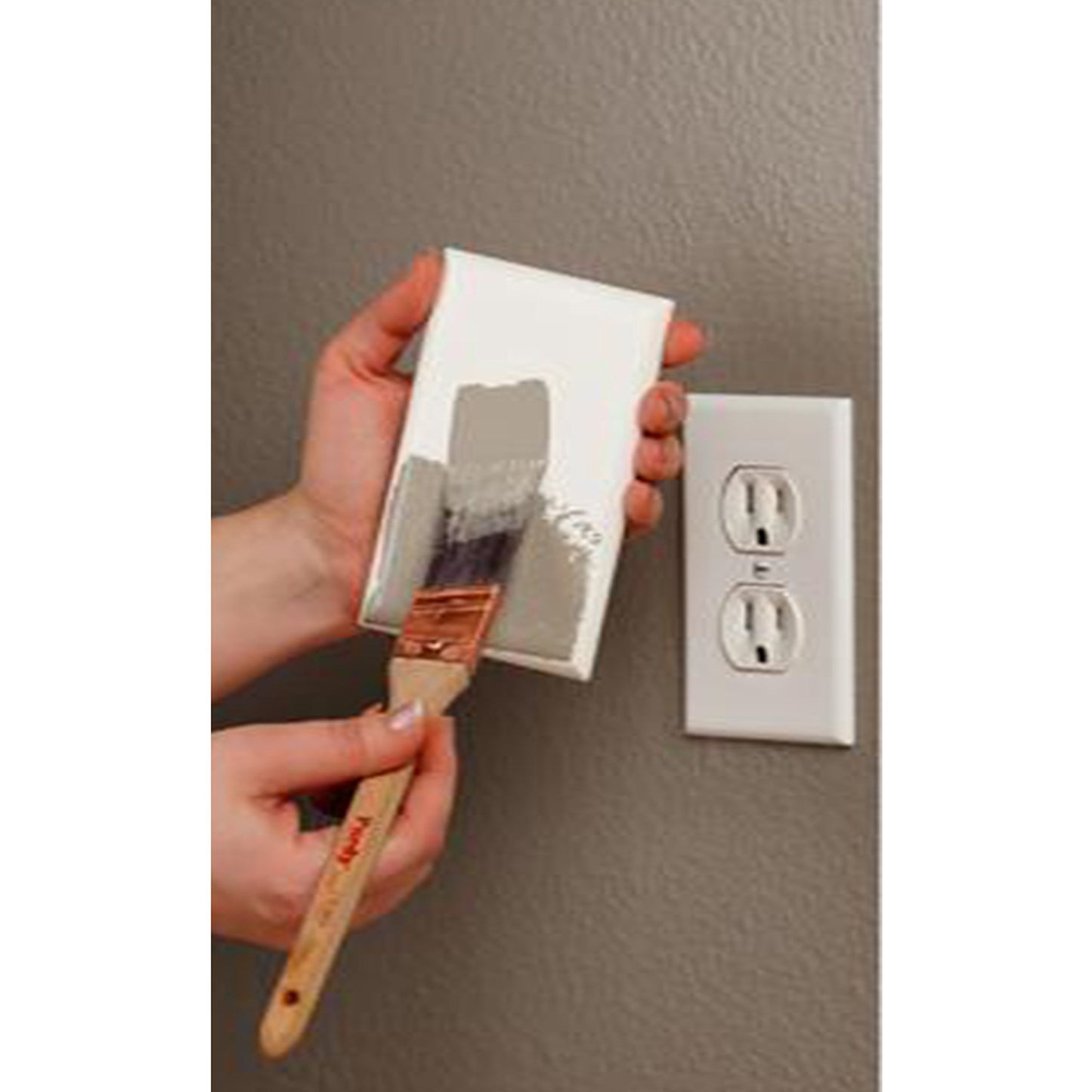 Dreambaby Coverplug Paintable Outlet Plug Cover For Baby Safety -Electrical Wall Plate Socket Guard Protector (4 Pack)