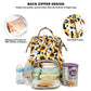 Cow Print Diaper Bag Backpack For Baby Girls Boys, Large Capacity Multifunction Waterproof Maternity Mom Nappy Bags With Strolle