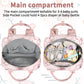 Legestori Floral Printed Diaper Backpack For Moms - Large Pink Bag With Insulated Pockets And Stroller Straps For Baby Girls