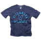 Wes And Willy Ncaa Kids Ss Organic Cotton Tee Shirt, Villanova Wildcats, Midnight, 6