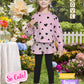 Bomdeals Adorable Cute Toddler Baby Girls Clothes Set,Long Sleeve T-Shirt +Pants Outfit(Pink,140,2143B)