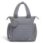 Huggies Cozy Hugpack Tote Diaper Bag, Quiet Smoke Quilted
