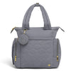 Huggies Cozy Hugpack Tote Diaper Bag, Quiet Smoke Quilted
