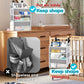 Hanging Diaper Organizer For Changing Table, Cribs, Car, Playard Or Wall & Nursery Organization - Durable 2-Tier Diaper Caddy Wi