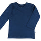 Honestbaby Organic Cotton Long Sleeve T-Shirts 5-Pack Ombre Blues 18 Months