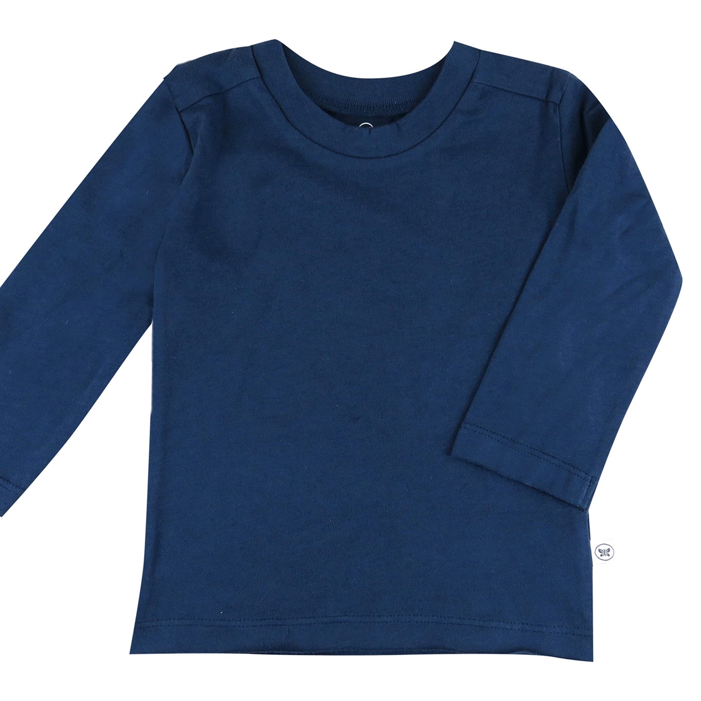 Honestbaby Organic Cotton Long Sleeve T-Shirts 5-Pack Ombre Blues 18 Months