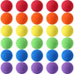 kymqlyw 30 Pcs Colourful Mini Soft Foam Balls Assorted Lightweight Mini Play Balls Sponge Balls for Crafts Birthday Party Favors