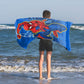 Jay Franco Marvel Spiderman Kids Bath Pool Beach Towel - Super Soft & Absorbent Avengers 100% Cotton Towel, Measures 28 X 58