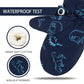 Fynnsure Toddler Mittens Lined Fleece Snow Gloves For Boys Girls Kids Winter Ski Gloves Baby Mittens Blue & Gray 2-4 Years