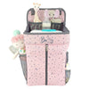 Llama Bella Hanging Diaper Caddy - Baby Diaper Organizer For Changing Table - Diaper Stacker For Crib, Playard Or Wall - Newborn