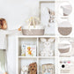 Chicvita Gift Basket Empty To Fill, Woven Baskets For Storage, Small Cute Basket For Baby, Dog Basket, Decorative Basket With Gi