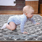 Vibe Bear Baby Play Mat 79' X 71', Premium Thicker Foam One-Piece Crawling Mat, Extra Large Anti- Slip Crawling Mat Activity P