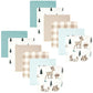 Hudson Baby Unisex Baby Flannel Washcloths, Boy Woodland Pals 12Pk, One Size