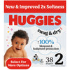 Huggies Size 2 Diapers, Snug & Dry Baby Diapers, Size 2 (12-18 Lbs), 38 Count, Packaging May Vary