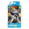 Dr. Brown'S Baby Lovey Pacifier And Teether Holder, Triceratops With Gray Happypaci, 100% Silicone, 0-6M