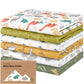 Organic Burp Cloths Baby Boy, Girl - 6-Pack Large Cotton Burping Cloths for Babies, Spit Up Rags, Super Absorbent, Ultra Soft Ne