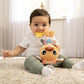 LAMAZE Lovey The Pug Clip On Toy - Baby Sensory Toys for Stroller or Car - Developmental Stroller and Car Seat Toys - Includes C