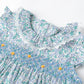 Simplee Kids Baby Blue Dress Toddler Ruffled Dress Little Girls Casual Dress Playwear Sundress For Spring Summer 2T