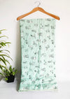 Orak Living Moody Tales,Kids AC Quilt,Printed,Handmade,Baby dohar,Newborn Quilt,Baby Blanket,Nursery Bedding,Lightweight and sog