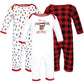 Hudson Baby Unisex Baby Cotton Coveralls Christmoose, 0-3 Months