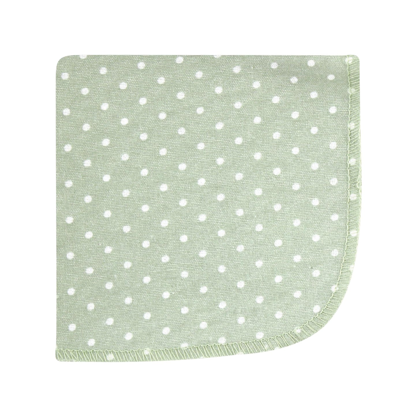 Hudson Baby Unisex Baby Flannel Cotton Washcloths, Pink Dainty Floral 12 Pack, One Size
